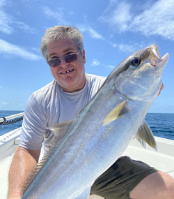 Amberjack hook on Steinhatchee fishing adventure